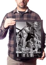 Quadro Decorativo Jay Cutler Academia Musculação Gym