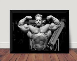 Quadro Decorativo Jay Cutler Fisiculturista Academia Gym