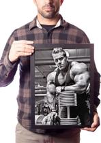 Quadro Decorativo Jay Cutler Fisiculturista Musculação