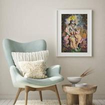 Quadro Decorativo Jay Shree Ram - 60X48Cm