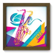 Quadro Decorativo - Jazz - 22cm x 22cm - 025qdgm - Allodi