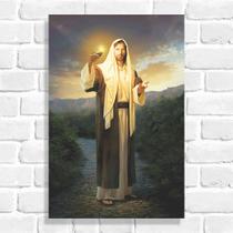 Quadro Decorativo Jesus com a Candeia