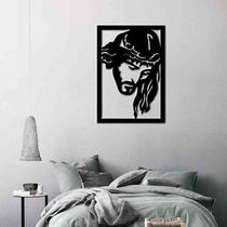 Quadro Decorativo Jesus Cristo 3mm Vazado - Mdf