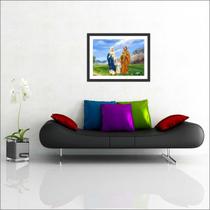 Quadro Decorativo Jesus Cristo A Sagrada Família Católico Religioso Salas Decorações Com Moldura Quadro Decorativo Jesus Cristo A Sagrada Família Católico Religioso Salas Decorações Com Moldura