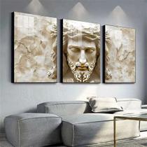 Quadro Decorativo Jesus Cristo Moderno Abstrato Sala Quarto