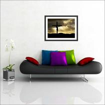 Quadro Decorativo Jesus Cristo Na Cruz Católico Religioso Salas Decorações Com Moldura Quadro Decorativo Jesus Cristo Na Cruz Católico Religioso Salas Decorações Com Moldura