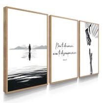 Quadro Decorativo Jesus Não te Deixarei 55x40 Com Moldura Quadro Decorativo Jesus Não te Deixarei 55x40 Com Moldura