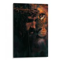 Quadro decorativo Jesus - O Leão da Tribo de Judá - Art Canvas