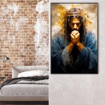 Quadro Decorativo Jesus Orando Quadro Decorativo Jesus Orando