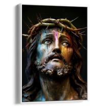 Quadro decorativo Jesus - Sacrifício Perfeito para Nossa Salvação - Art Canvas