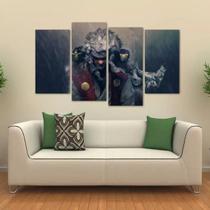 Quadro Decorativo Jiraya Sensei Sala Em Tecido 4 Peças 1Resu Quadro Decorativo Jiraya Sensei Sala Em Tecido 4 Peças 1Resu