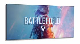 Quadro Decorativo Jogo-battlefield em tecido canvas 130x60 Jogos m02