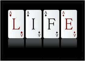 Quadro Decorativo Jogos Baralho Naipe Cartas Poker Com Moldura RC037 Quadro Decorativo Jogos Baralho Naipe Cartas Poker Com Moldura RC037