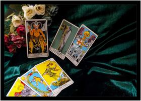 Quadro Decorativo Jogos Baralho Tarot Cartas Esoterismo Com Moldura RC022 Quadro Decorativo Jogos Baralho Tarot Cartas Esoterismo Com Moldura RC022