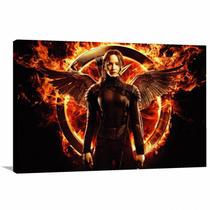 Quadro decorativo Jogos Vorazes - Tela em Tecido