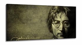 Quadro Decorativo John Lennon em tecido canvas 130x60