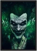 Quadro Decorativo Joker Batman Coringa Heróis Geek Decorações Com Moldura Quadro Decorativo Joker Batman Coringa Heróis Geek Decorações Com Moldura