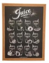 Quadro Decorativo "Juice Menu" Quadro Decorativo "Juice Menu"