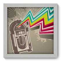 Quadro Decorativo - Jukebox - 22cm x 22cm - 016qdgb