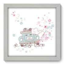 Quadro Decorativo - Just Married - 22cm x 22cm - 005qdob Quadro Decorativo - Just Married - 22cm x 22cm - 005qdob