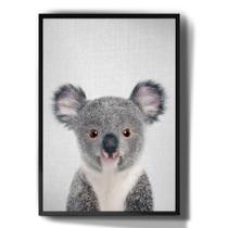 Quadro Decorativo Koala Filhote Fofo Animais Fofos