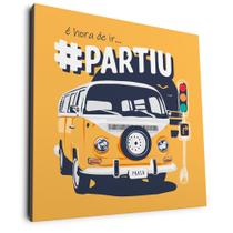 Quadro Decorativo Kombi Partiu Praia