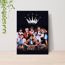 Quadro Decorativo Kpop Stray Kids A4 Placa MDF 003