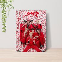 Quadro Decorativo Kpop Stray Kids A4 Placa MDF 011 Quadro Decorativo Kpop Stray Kids A4 Placa MDF 011