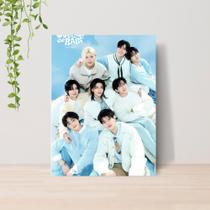 Quadro Decorativo Kpop Stray Kids A4 Placa MDF 019