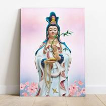 Quadro Decorativo Kuan Yin Sakura