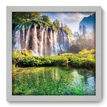 Quadro Decorativo - Lagoa - 33cm x 33cm - 035qdpb