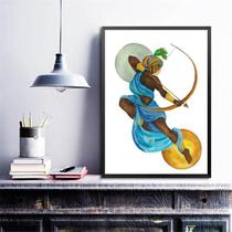 Quadro Decorativo Lagunedé 24X18Cm - Com Vidro