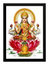 Quadro Decorativo Lakshmi Esposa De Vishnu Hinduísmo Arte