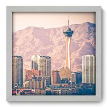 Quadro Decorativo - Las Vegas Vintage - 33cm x 33cm - 185qdmb Quadro Decorativo - Las Vegas Vintage - 33cm x 33cm - 185qdmb