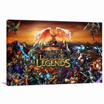 Quadro decorativo League of Legends - Tela em Tecido