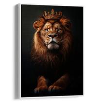 Quadro decorativo Leão - Art Canvas