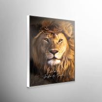 Quadro Decorativo Leão da Tribo de Judá