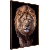 Quadro Decorativo Leão Judá Moldura Cx Alta 40x60 Quadro Decorativo Leão Judá Moldura Cx Alta 40x60