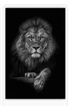 Quadro Decorativo Leao Judá Religioso Grande