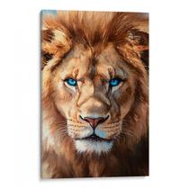 Quadro decorativo Leão Olho Azul - Art Canvas Quadro decorativo Leão Olho Azul - Art Canvas