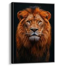 Quadro decorativo Leão Poderoso