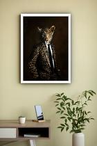 Quadro Decorativo Leopardo Fashion Estampado - 70x50cm Quadro Decorativo Leopardo Fashion Estampado - 70x50cm
