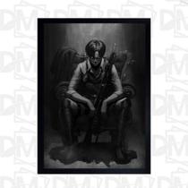 Quadro Decorativo Levi Anime Attack On Titan 18x28