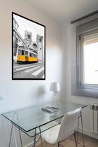 Quadro Decorativo Lisboa Portugal Bonde - 70x50cm
