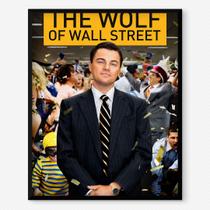 Quadro Decorativo Lobo de Wall Street Filme Sala Quarto Escritorio
