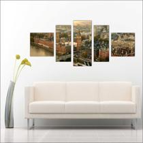 Quadro Decorativo London Cidades Famosas Salas Decorações TT01 Quadro Decorativo London Cidades Famosas Salas Decorações TT01