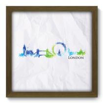 Quadro Decorativo - Londres - 33cm x 33cm - 156qdmm