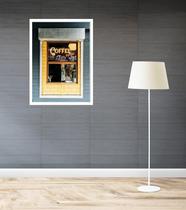 Quadro Decorativo Londres Coffee To Go - 70X50Cm