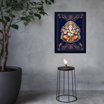 Quadro Decorativo Lord Ganesha 45x34cm Quadro Decorativo Lord Ganesha 45x34cm