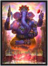 Quadro Decorativo Lord Ganesha Decorações Com Moldura